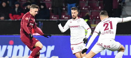 Liga 1 - Etapa 17: CFR Cluj - Rapid Bucureşti 1-1